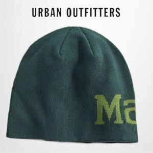 MARMOT Urban Outfitters UO Green Summit Hat Beanie NEW